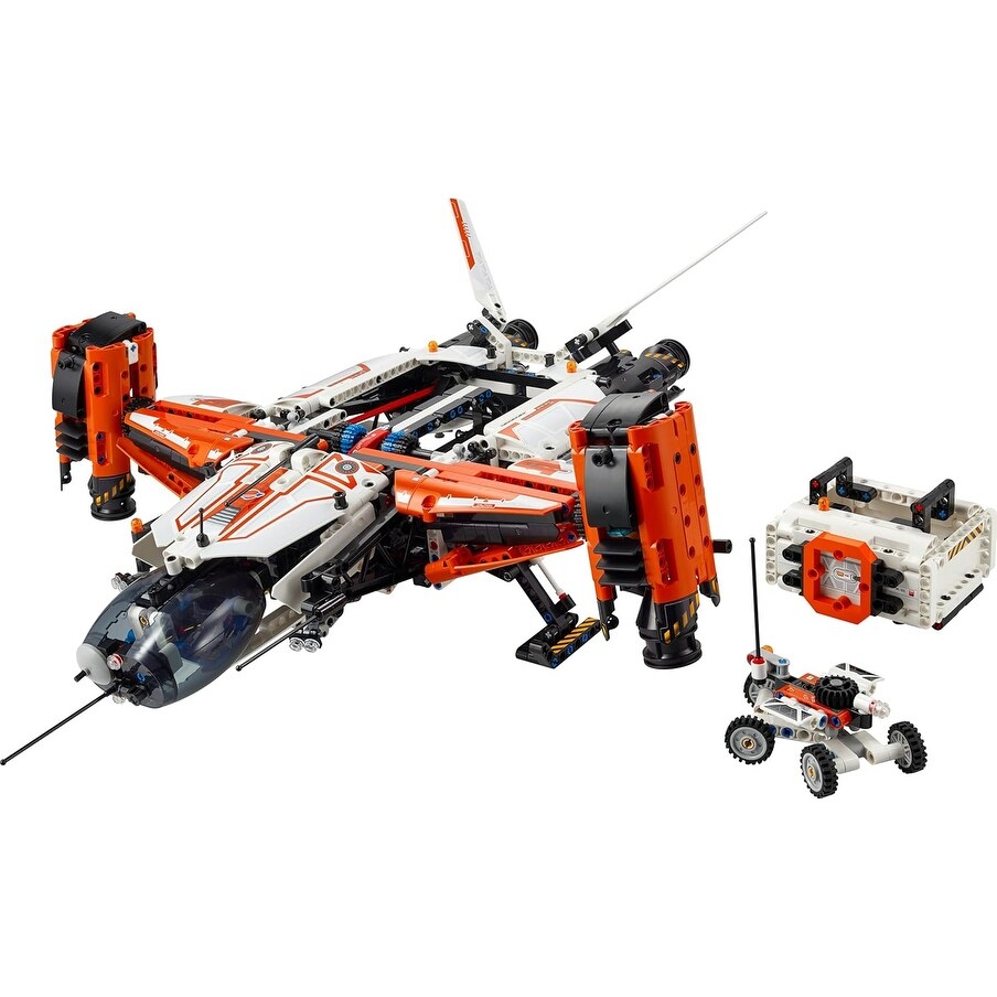 VTOL Heavy Cargo Spaceship LT81 Building Set, 1365 Pieces - Age 10